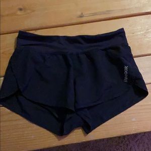 Black Reebok shorts